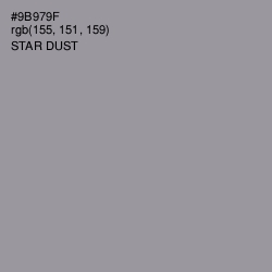 #9B979F - Star Dust Color Image